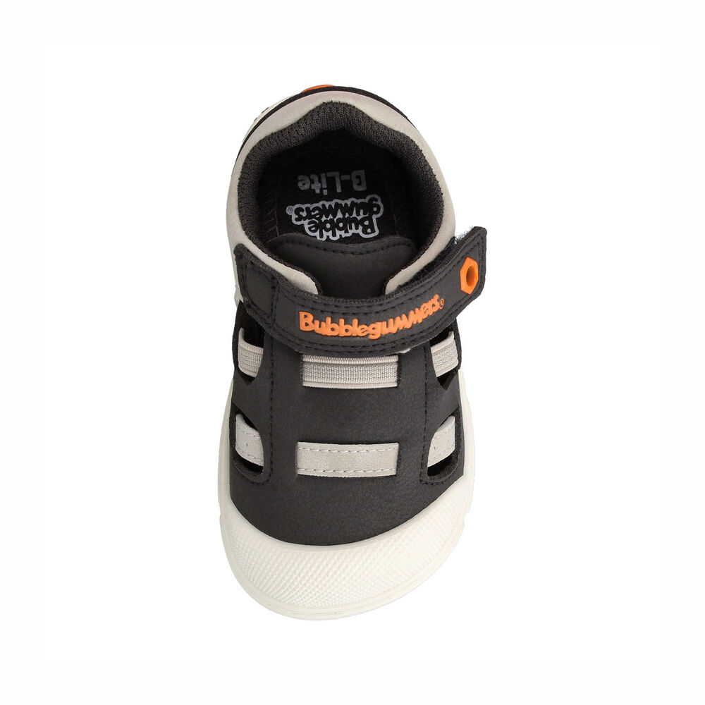 Sandalia Niño Bubblegummers Echo Verde Militar image number 3.0